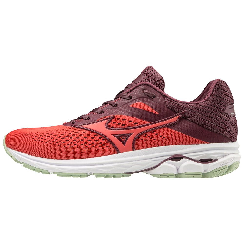 Mizuno WAVE RIDER 23 Női Futócipő Piros/Bordó JVQ085691